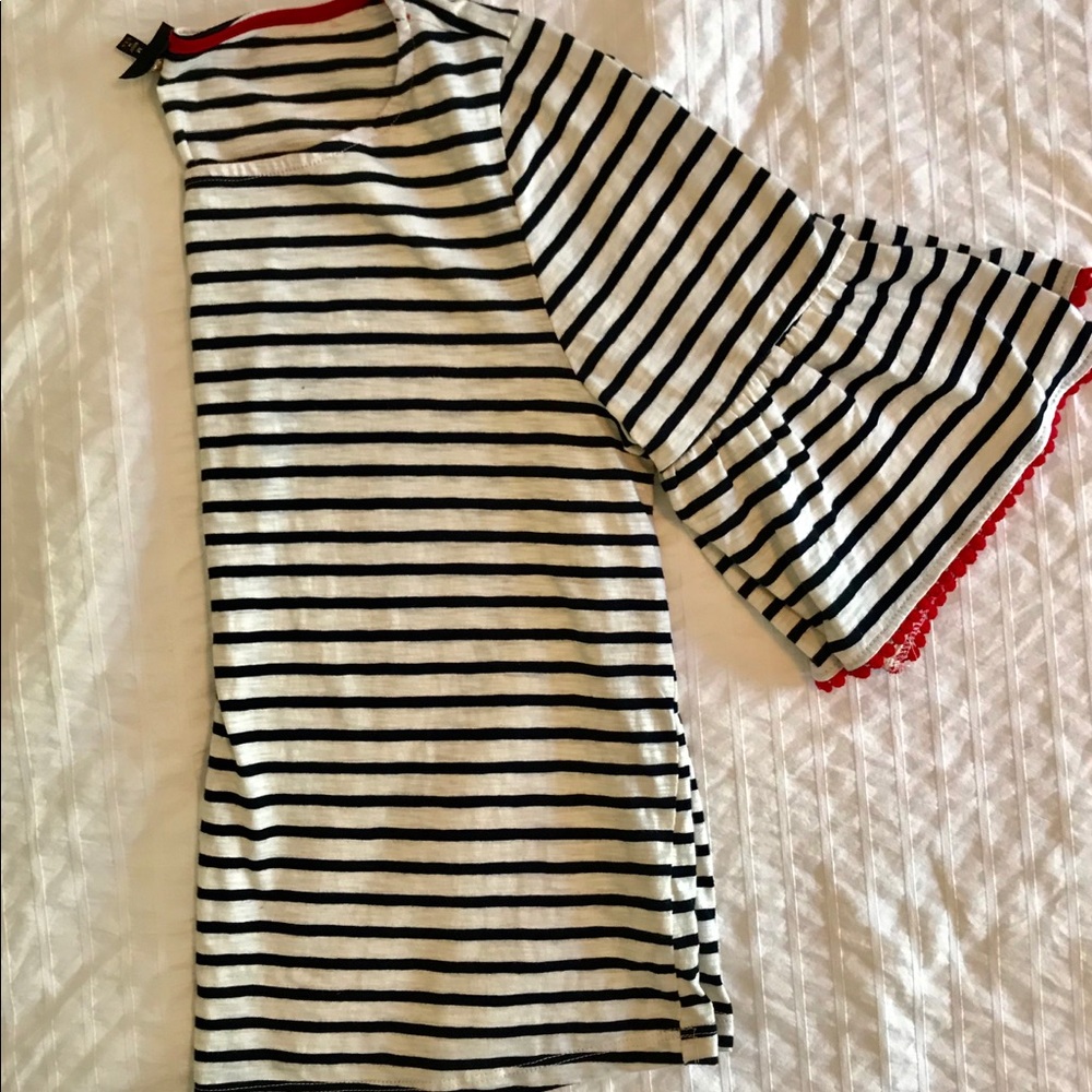 Anthro striped top